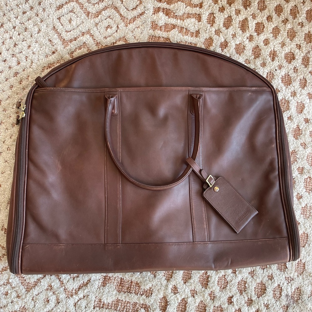 Vintage - Coach Leather Garment Bag - Picture 2 of 7